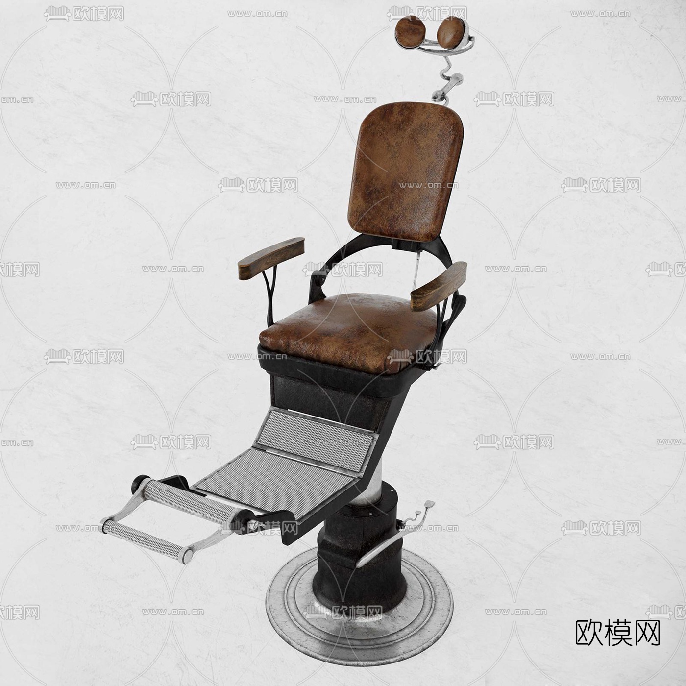 现代医用牙科诊疗椅免费3d模型下载
