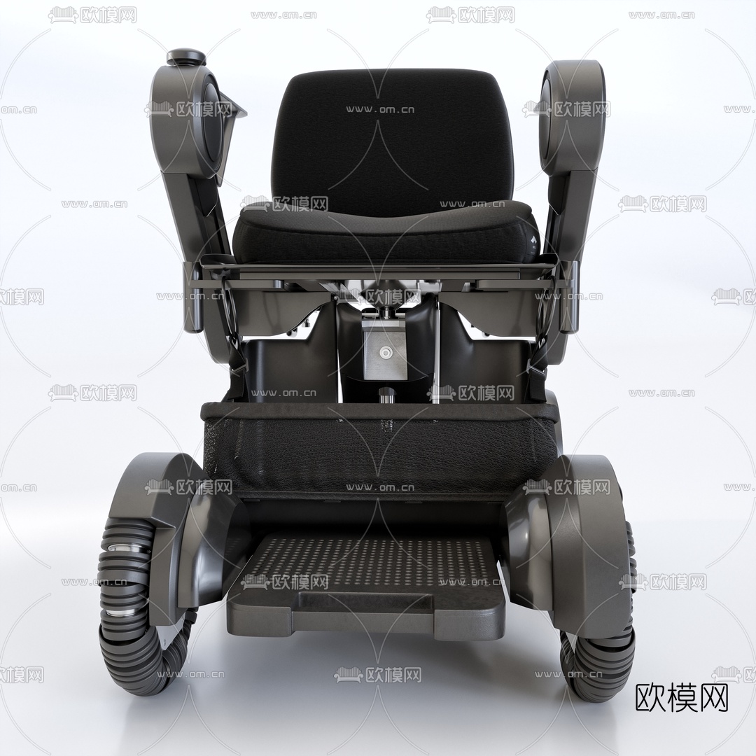 现代电动轮椅3d模型下载（渲染图4）