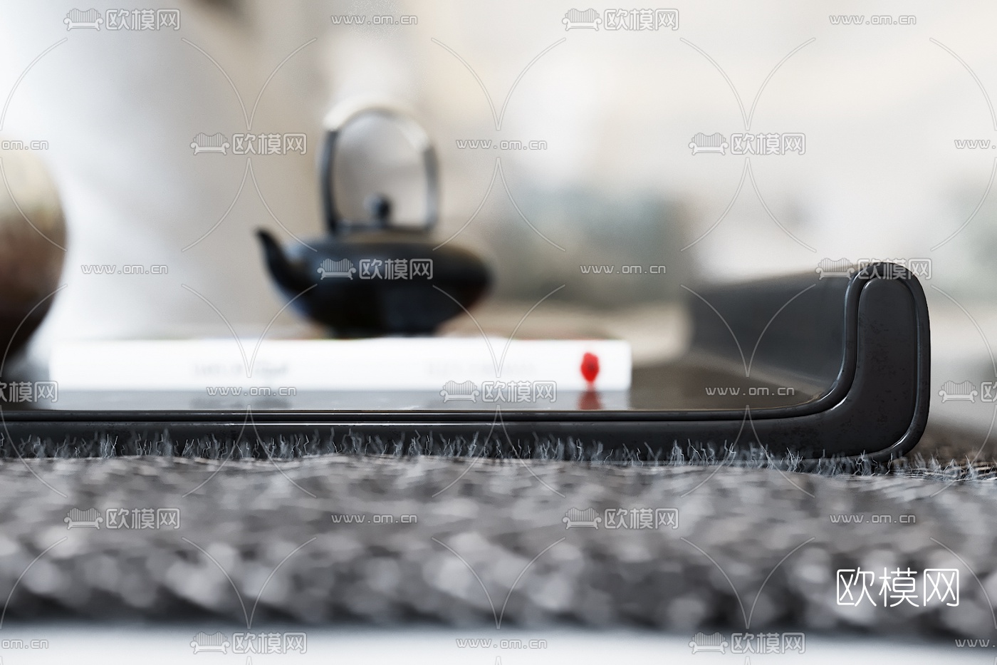 于计设计中式客厅3D模型下载（渲染图3）