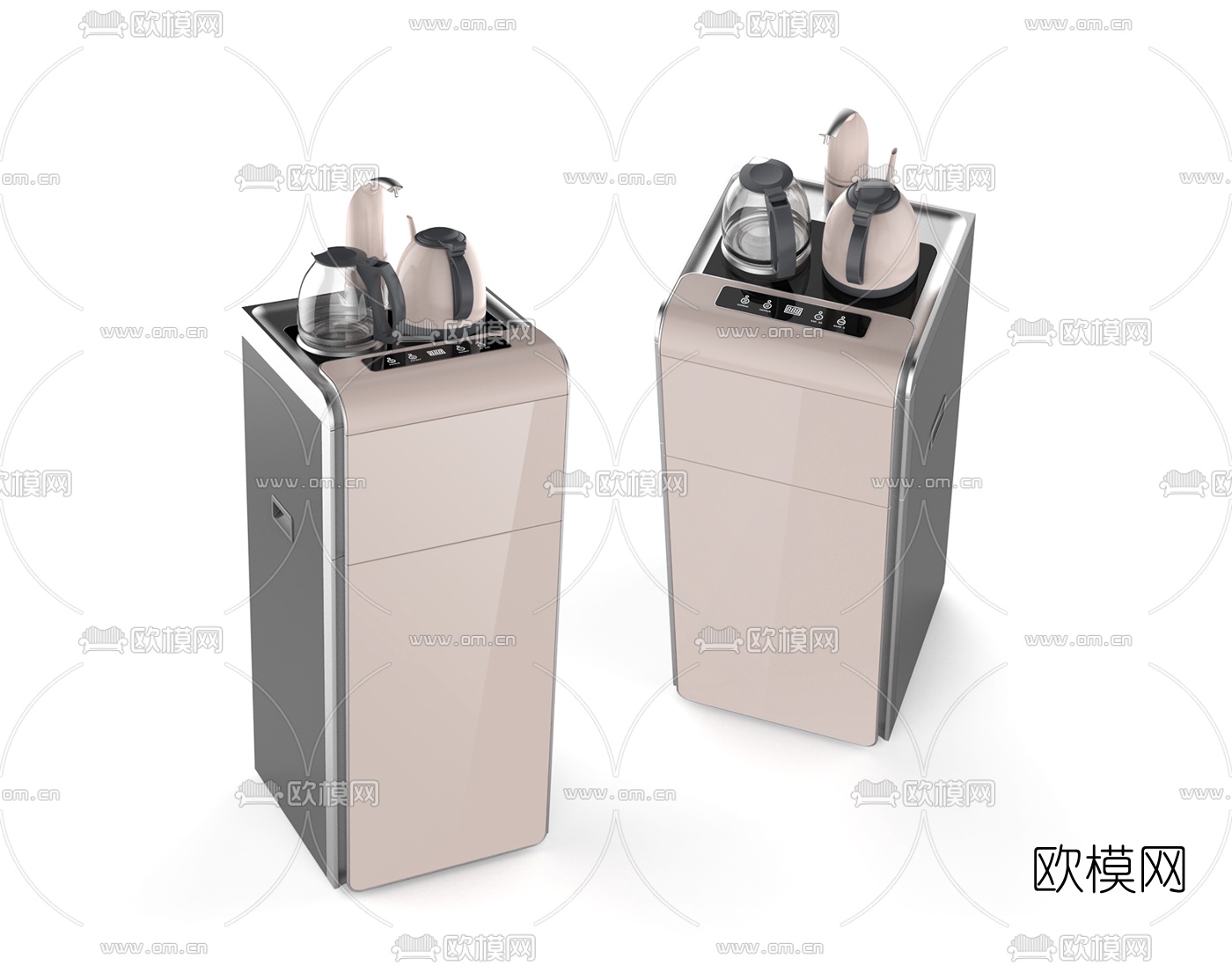 现代茶吧机3d模型下载