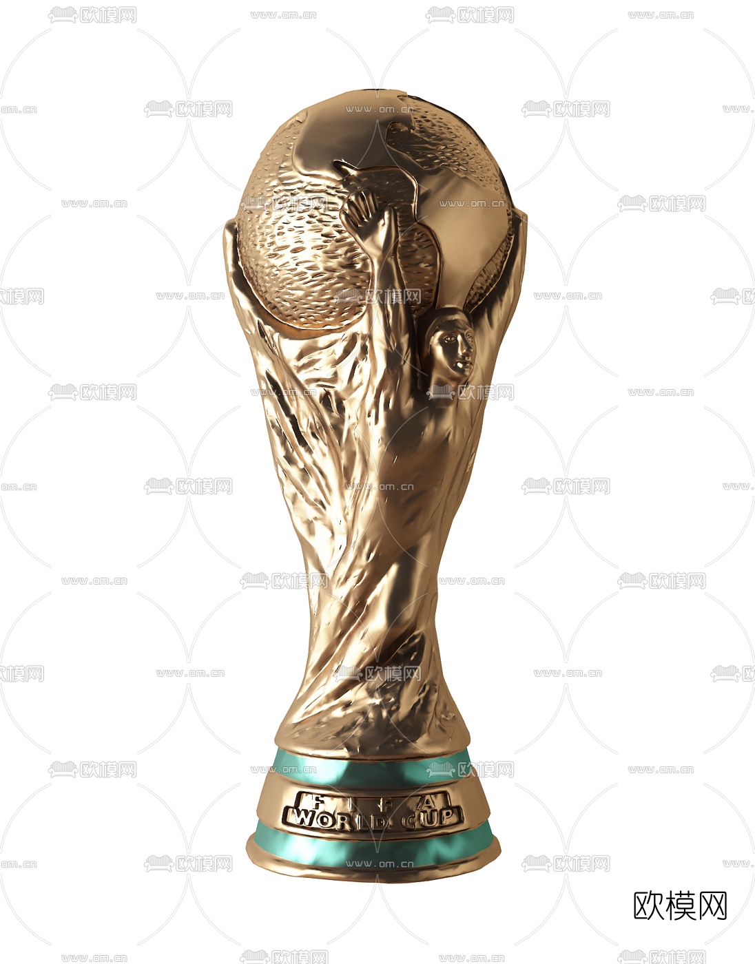 现代世界杯奖杯3D模型下载