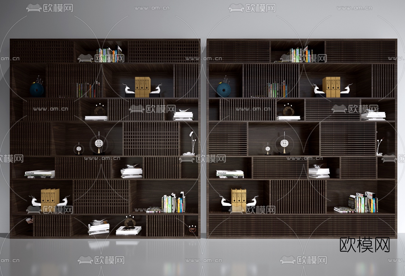 中式装饰柜3D模型下载