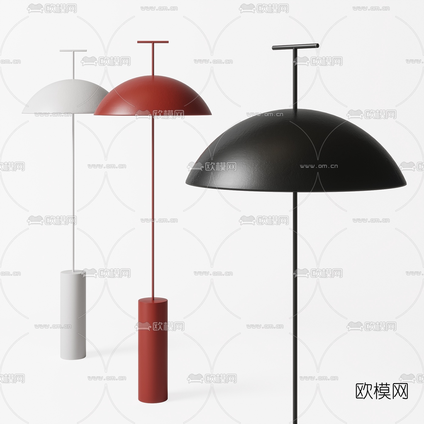现代创意落地灯3d模型下载_ID10100013_3dmax免费模型-欧模网
