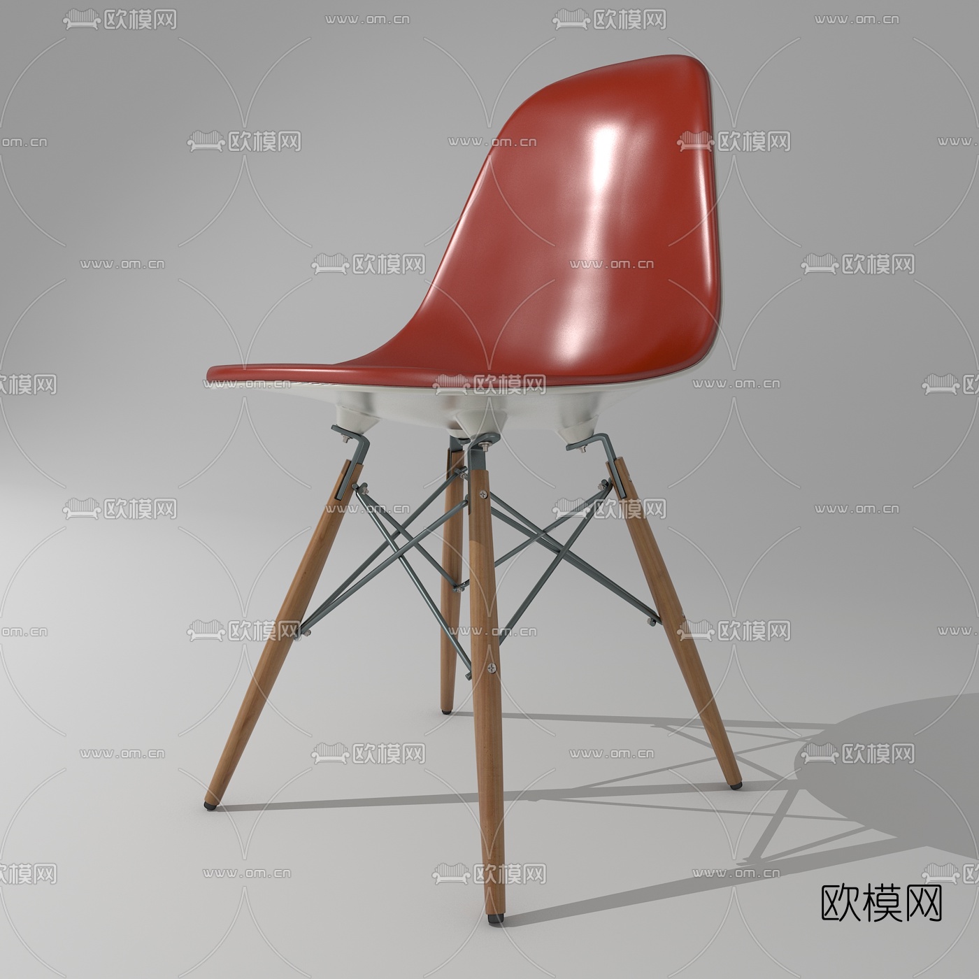 现代单椅3D模型