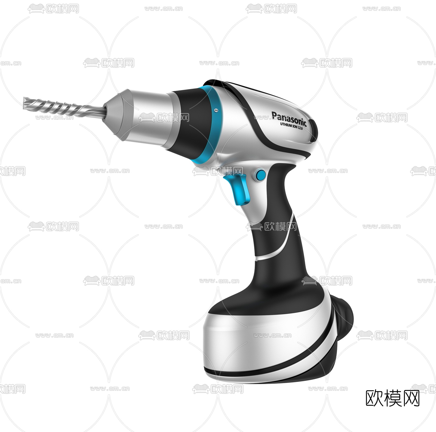 现代电钻3d模型下载