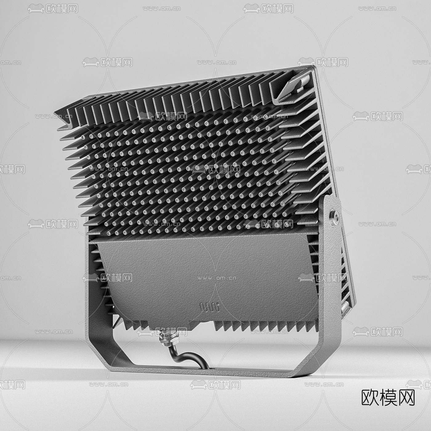 现代投影射灯3d模型