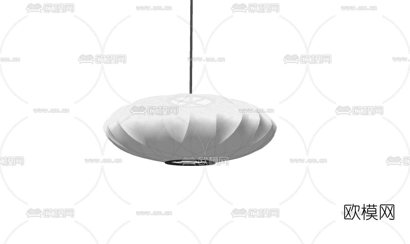 新中式吊灯免费su模型下载