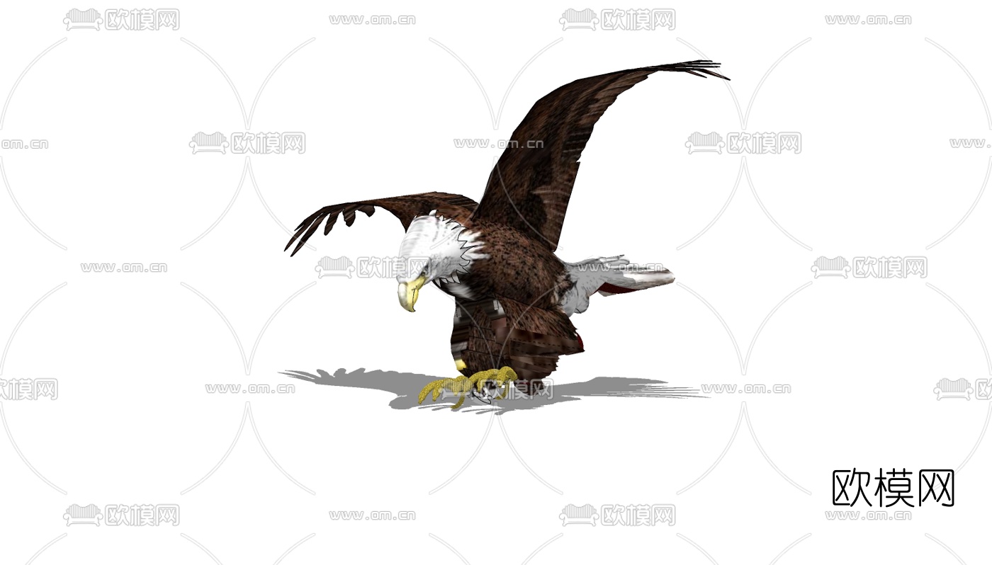 现代鹰免费su模型下载