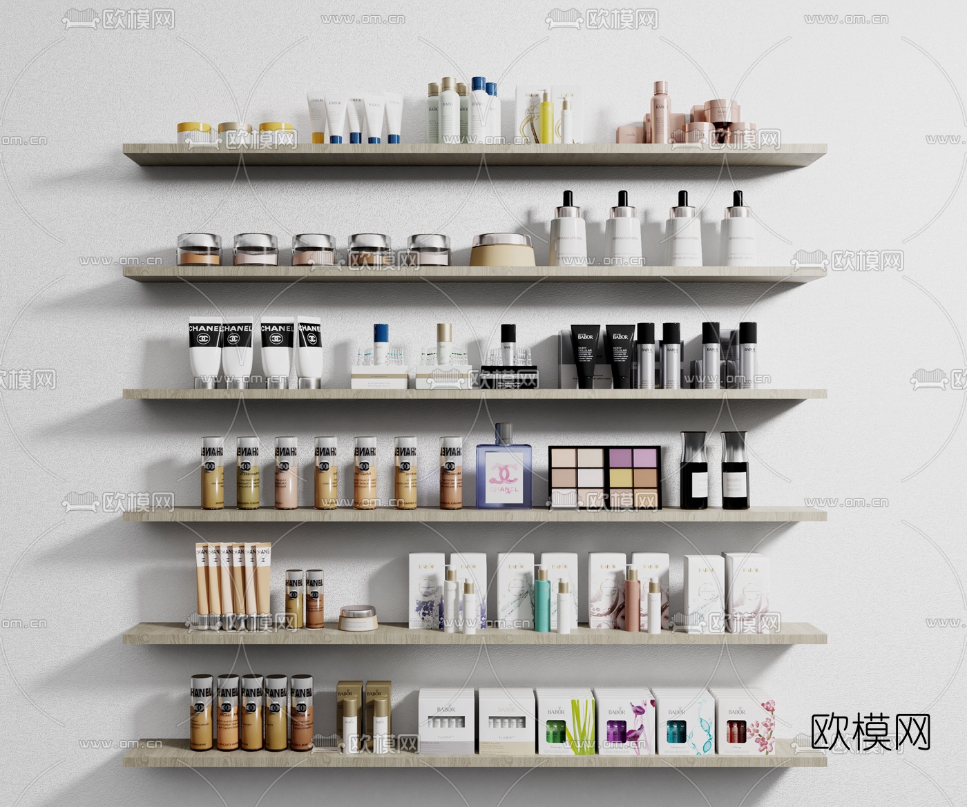 现代洗涤用品3d模型下载