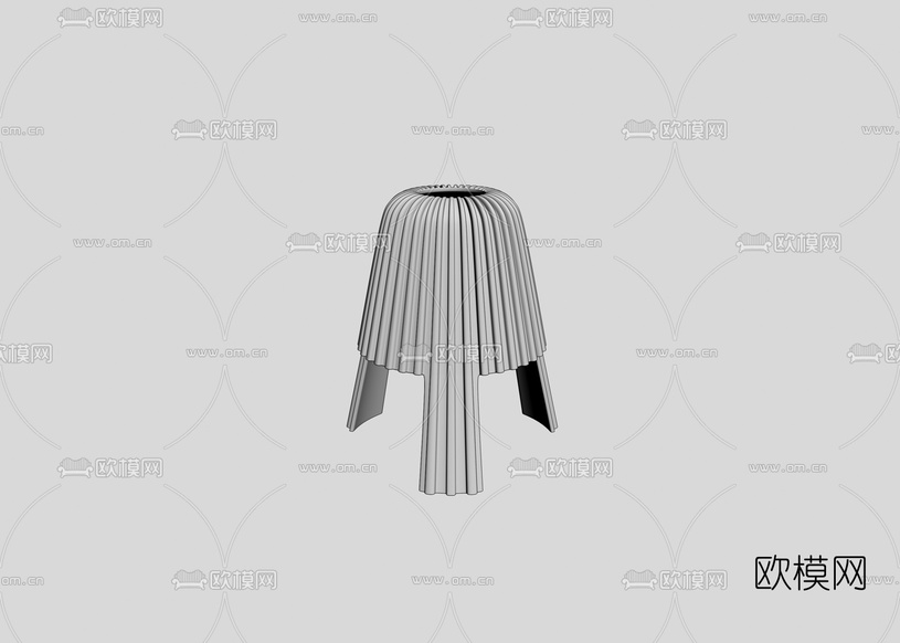 意大利BOSA品牌 现代文艺家居台灯3d模型下载(渲染图5)