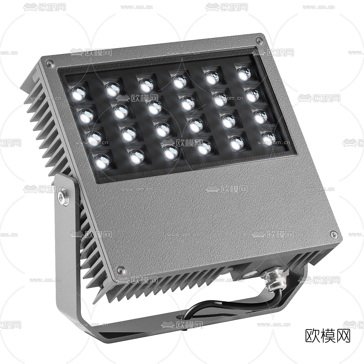 现代投影射灯3d模型