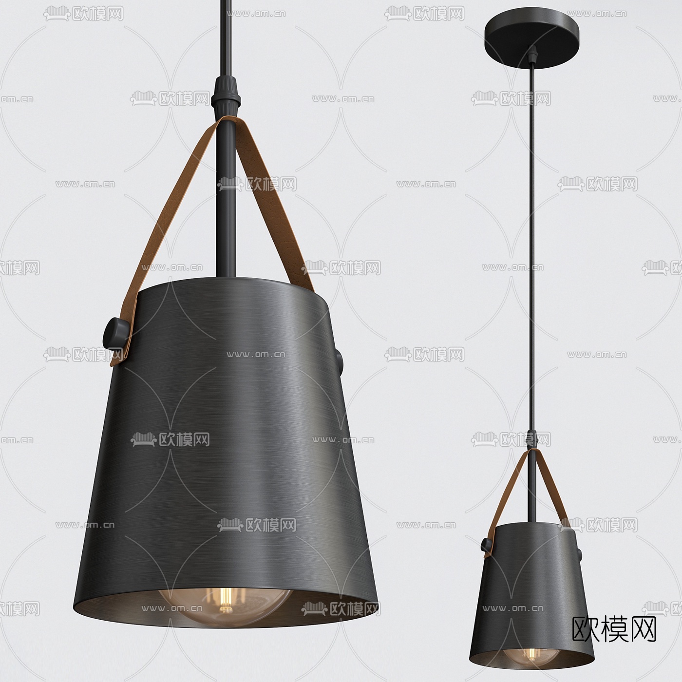 现代吊灯3d模型