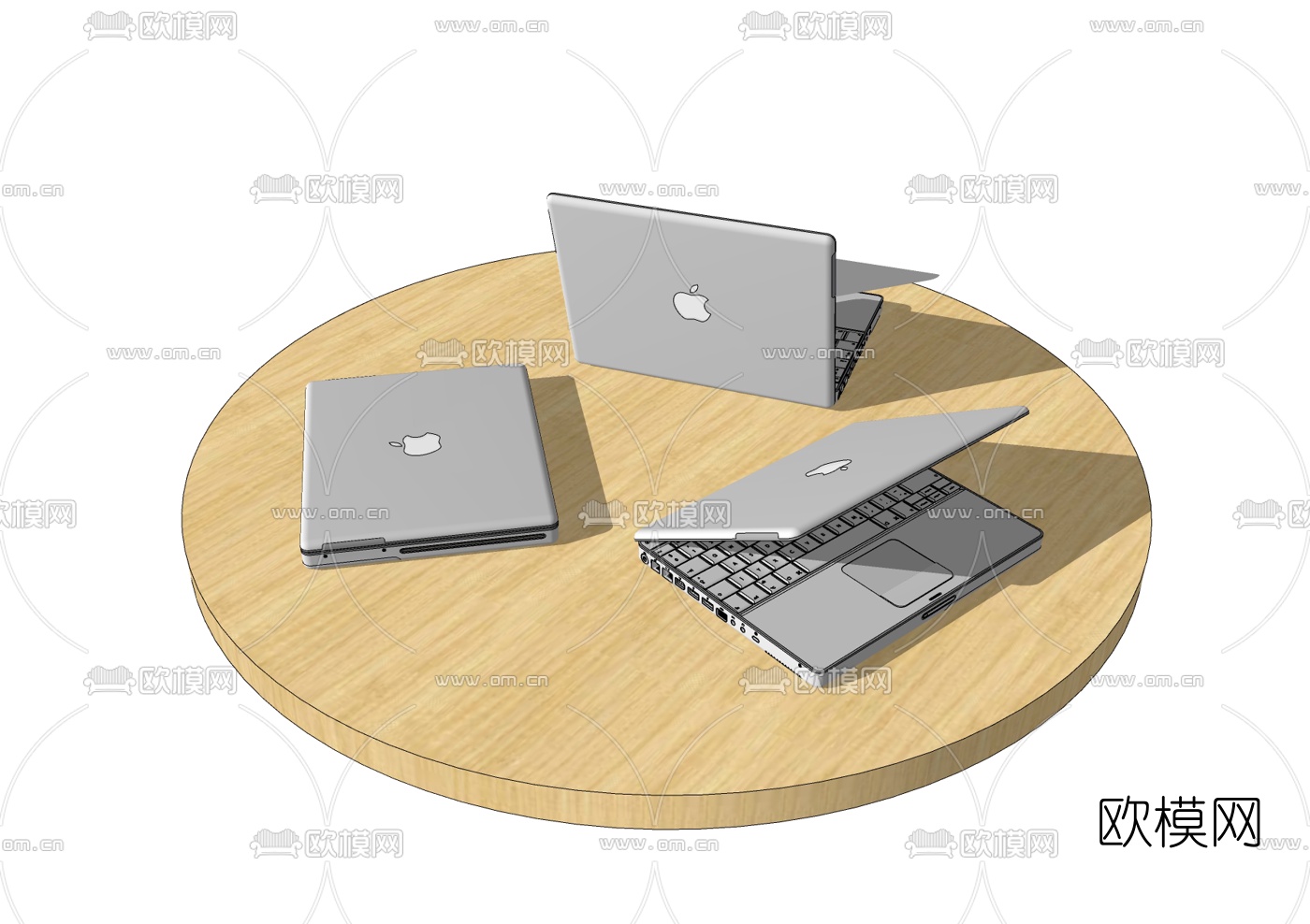 现代苹果笔记本电脑免费su模型下载