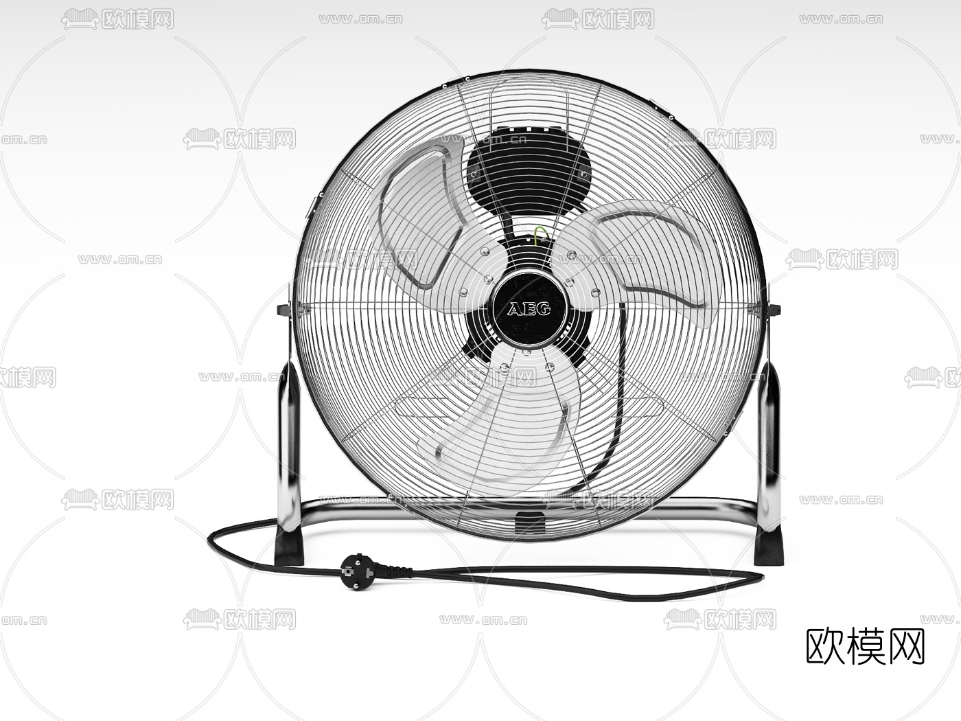 现代电风扇3d模型下载