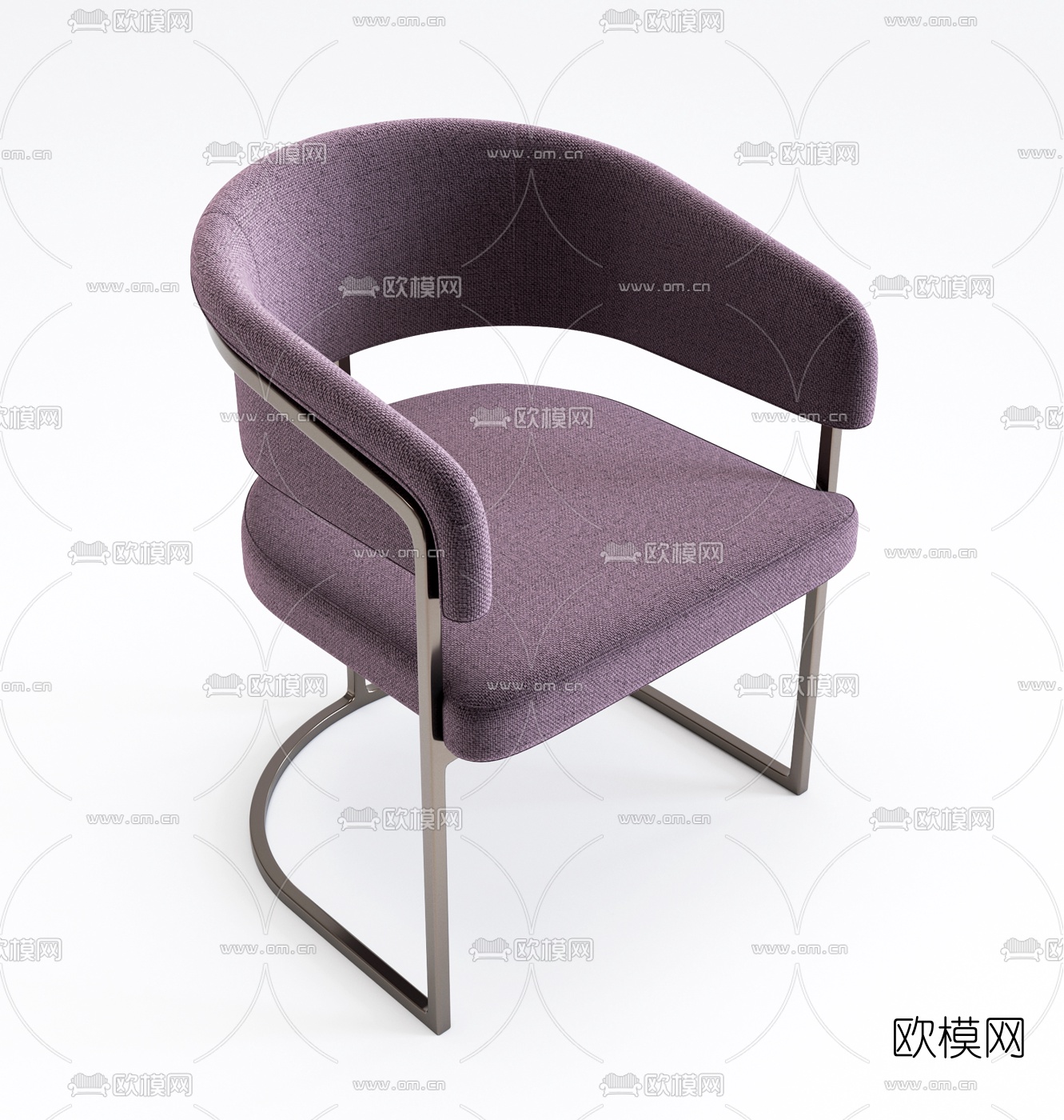 意大利Visionnaire现代餐桌椅组合3D模型下载（渲染图3）