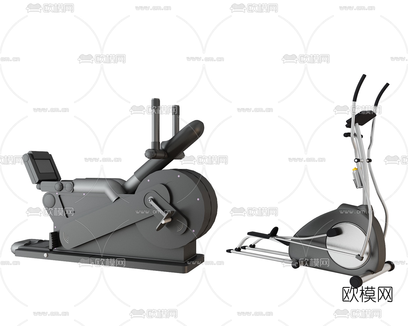 现代运动器材3d模型