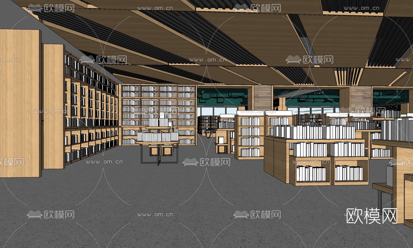 现代新华书店su模型