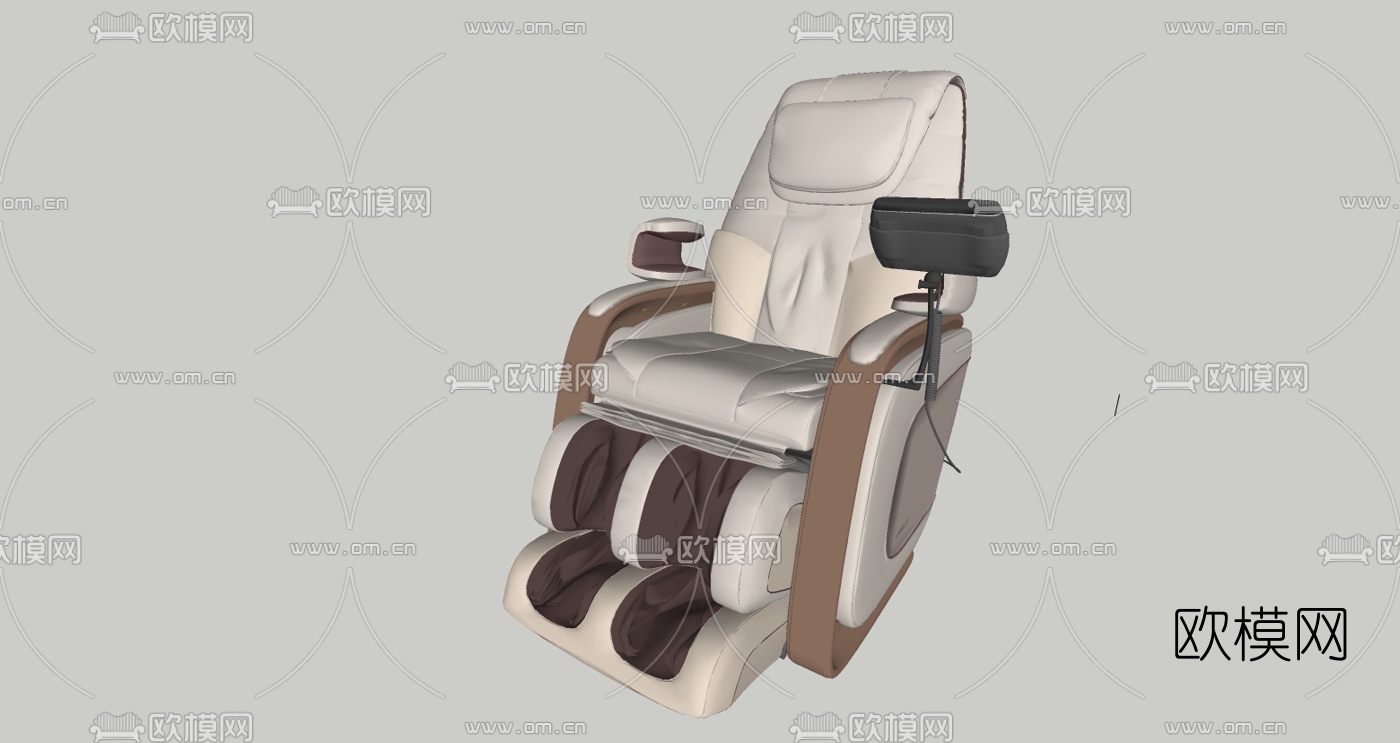 现代按摩椅su模型