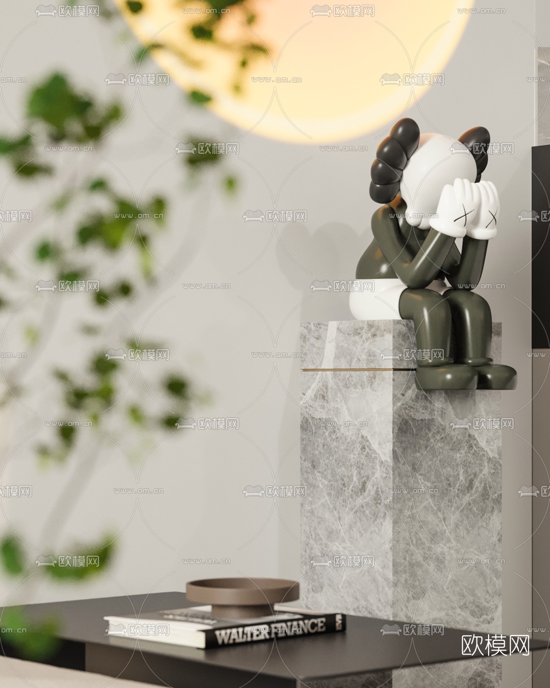现代loft式公寓3d模型
