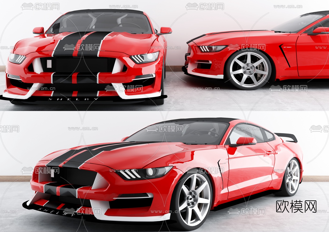 现代汽车跑车3d模型下载