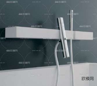 现代浴缸3d模型下载（渲染图3）