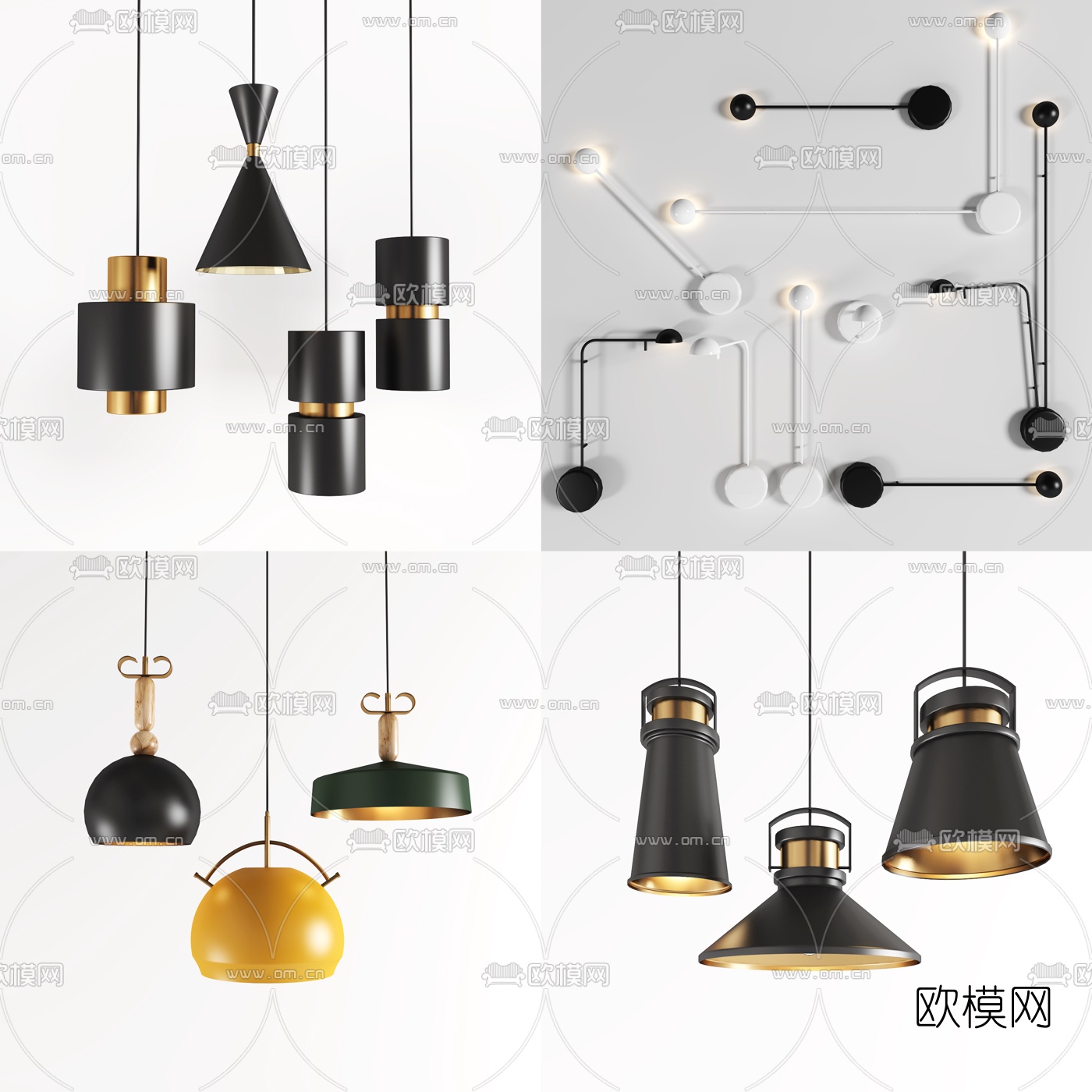 中式单椅组合免费su模型下载