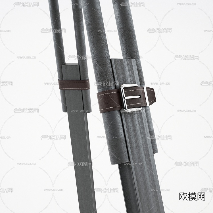 现代落地灯3D模型