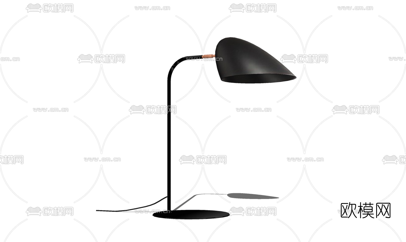 现代台灯免费su模型下载