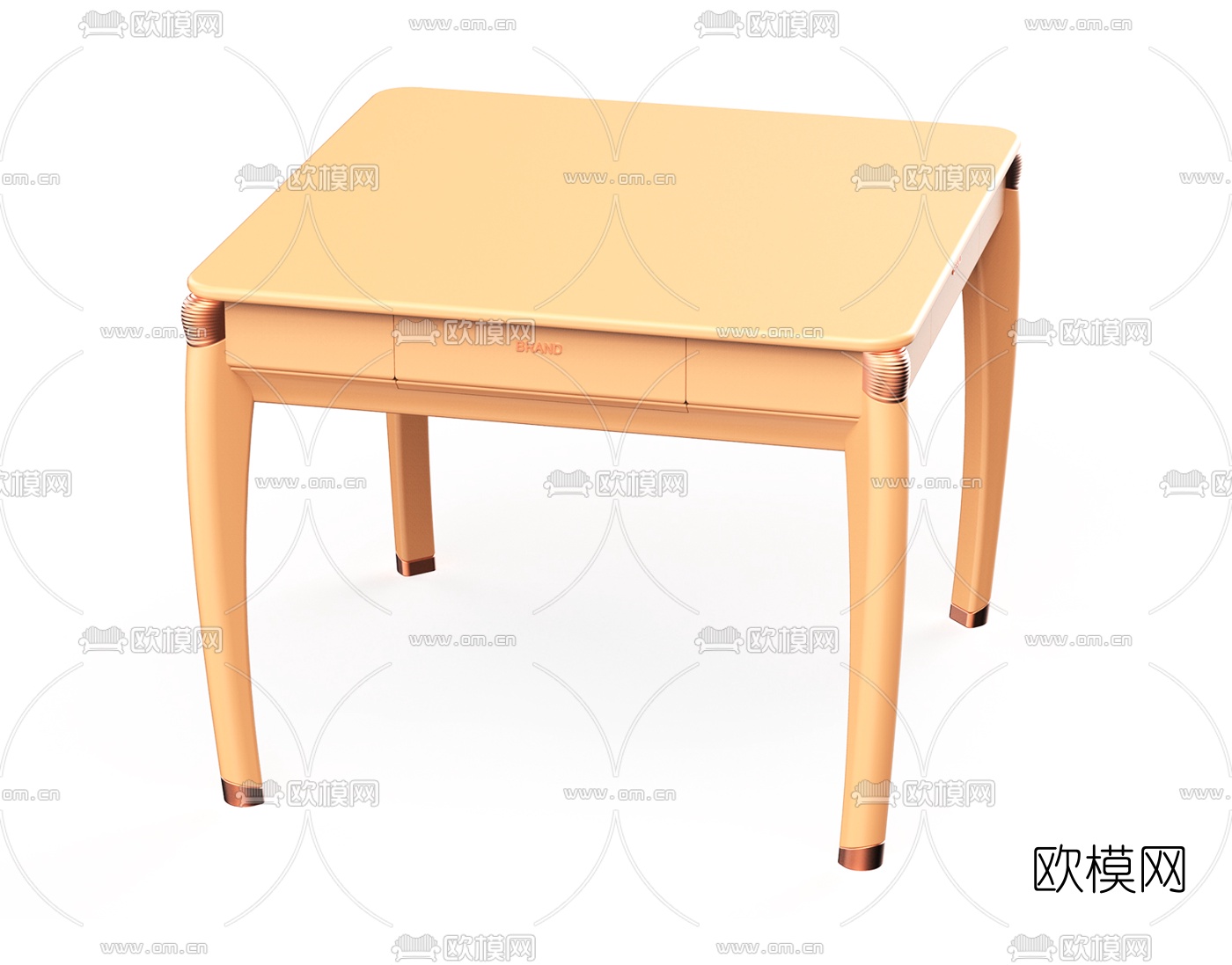 现代麻将桌3d模型下载