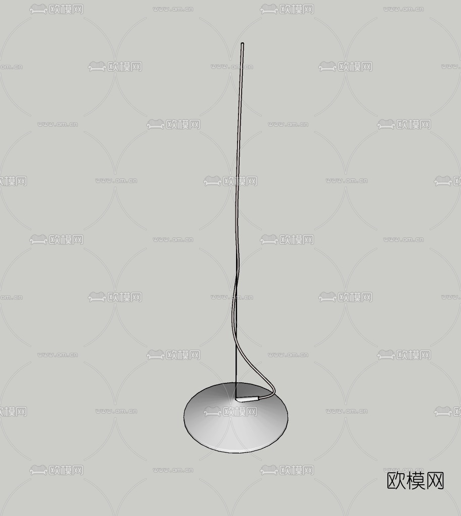 现代吊灯免费su模型下载