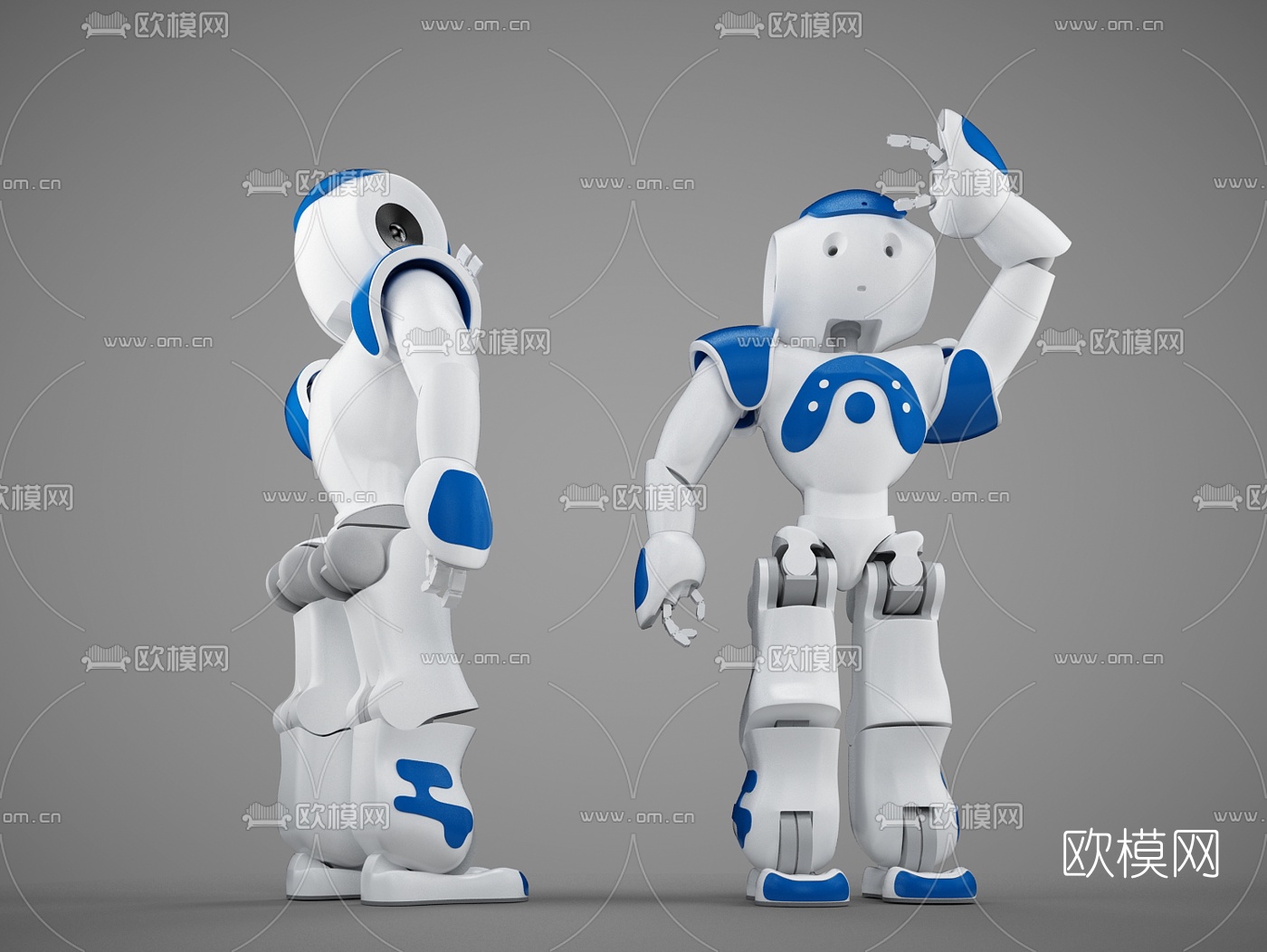 现代机器人3d模型下载