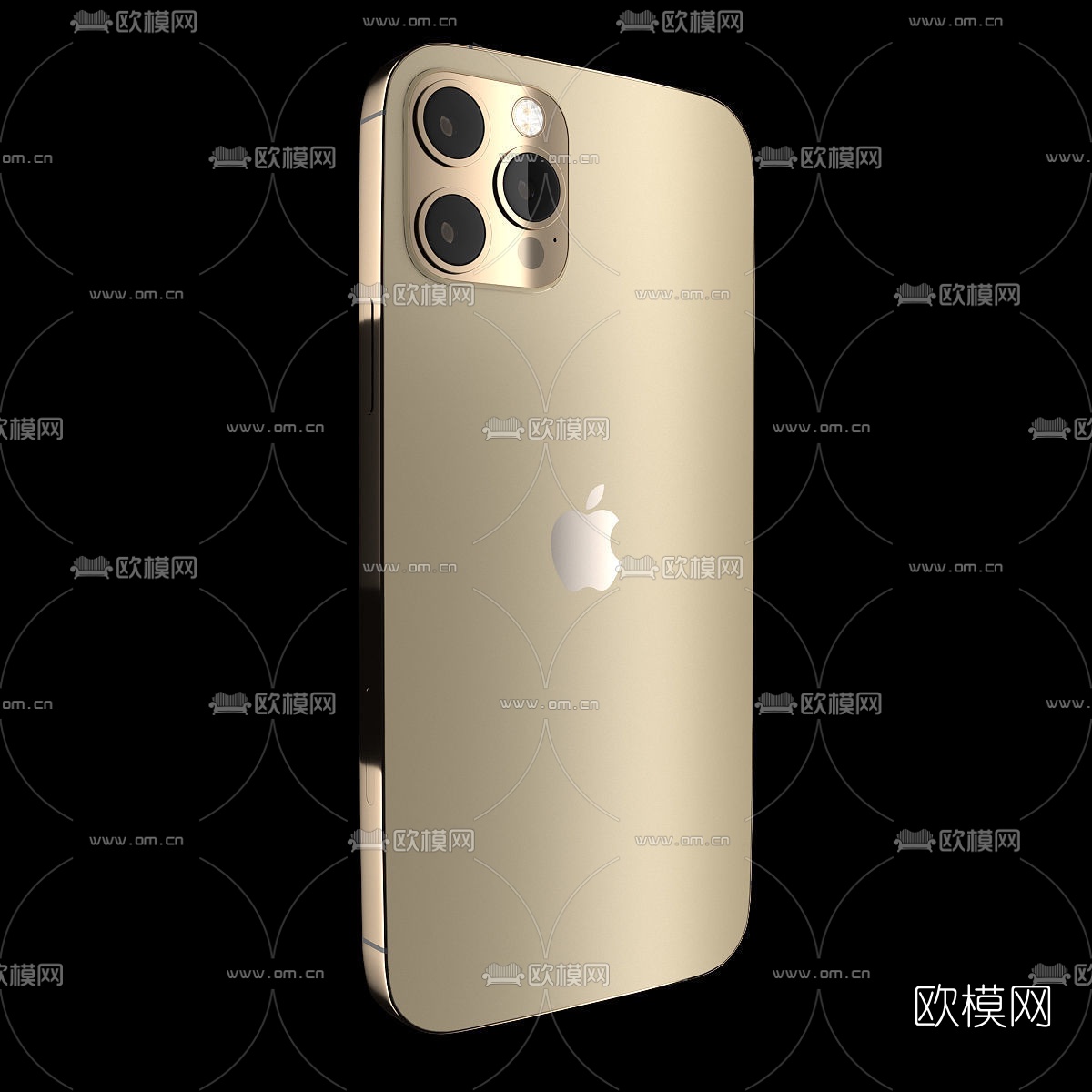 现代苹果手机3d模型