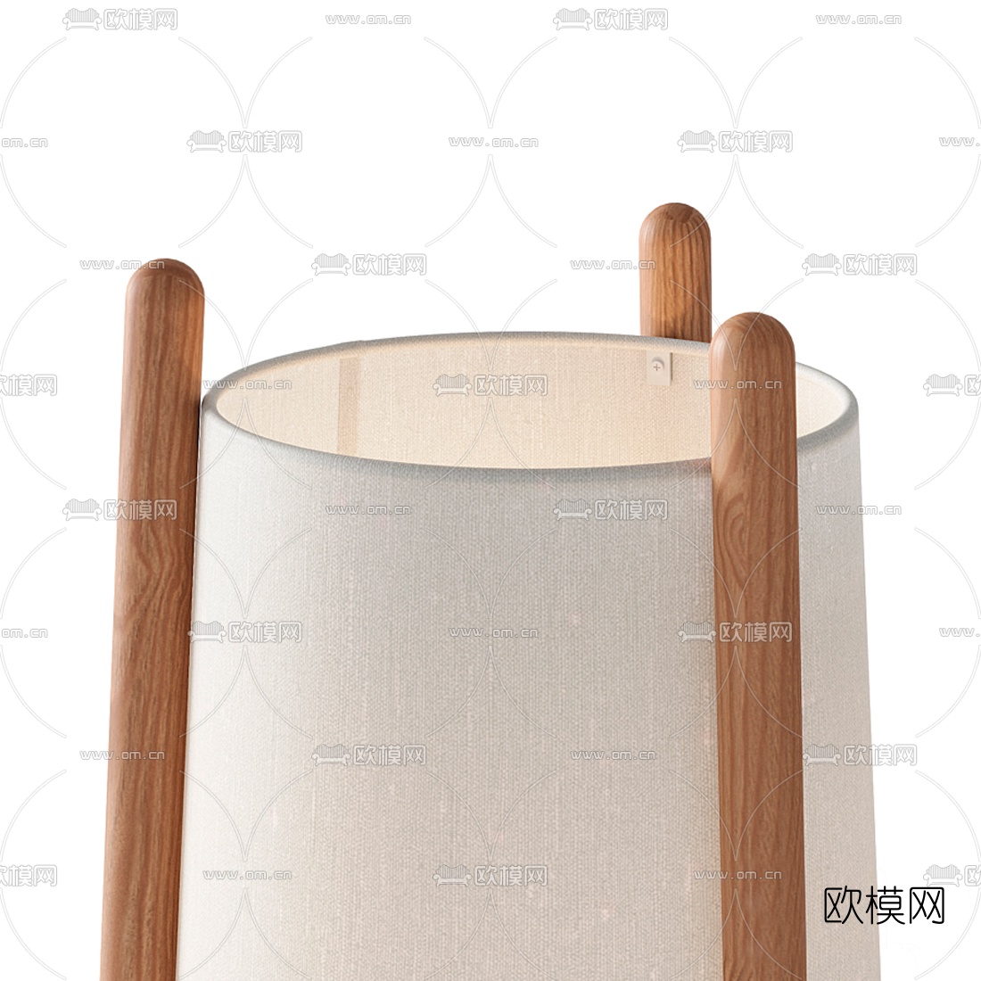 现代台灯3d模型