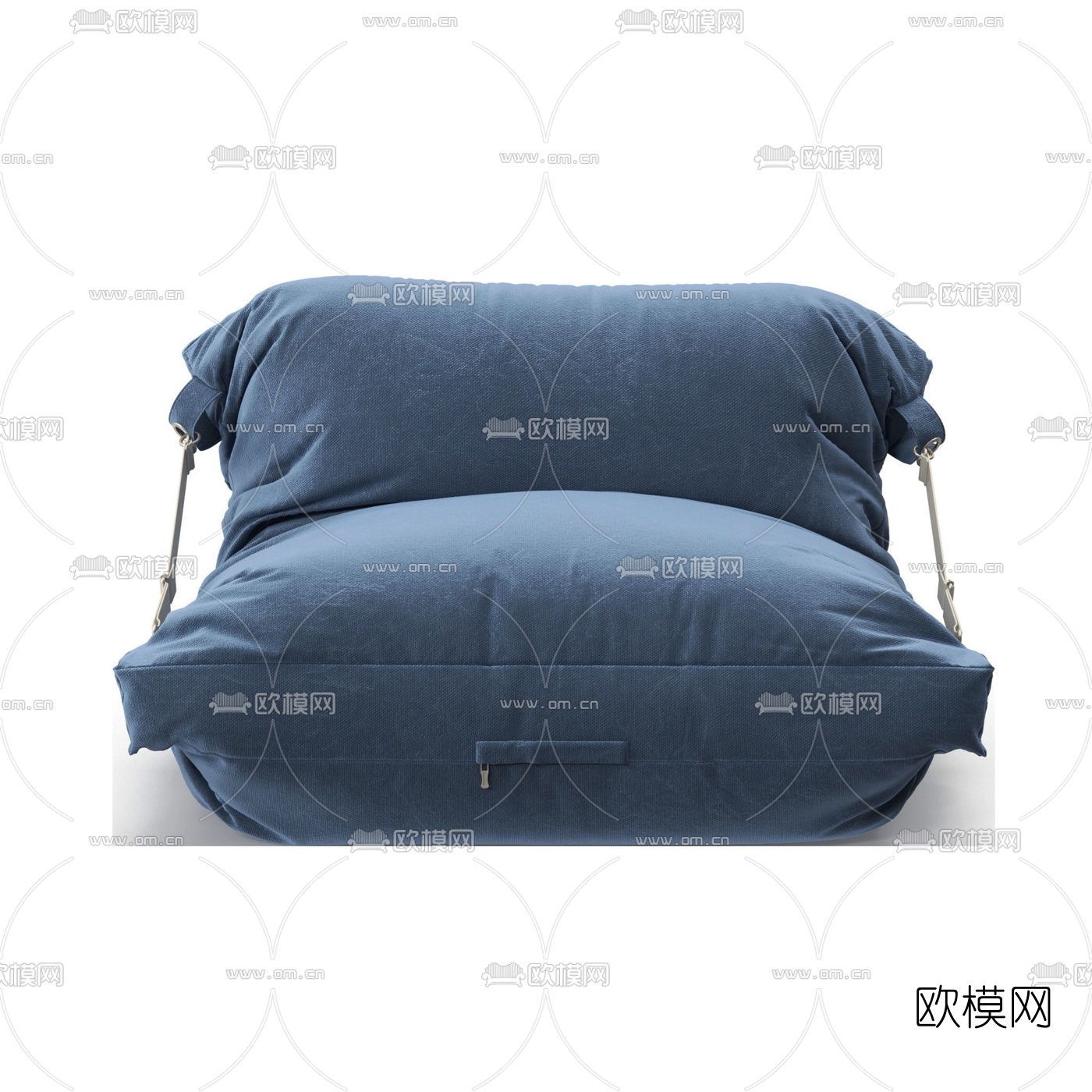 现代布艺懒人沙发3d模型
