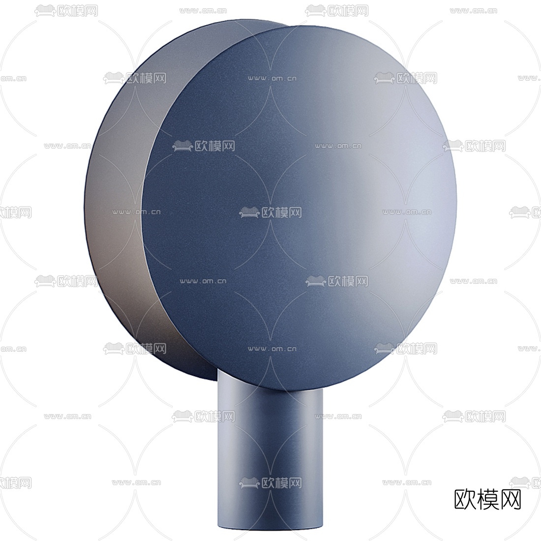 现代艺术台灯3d模型下载（渲染图2）