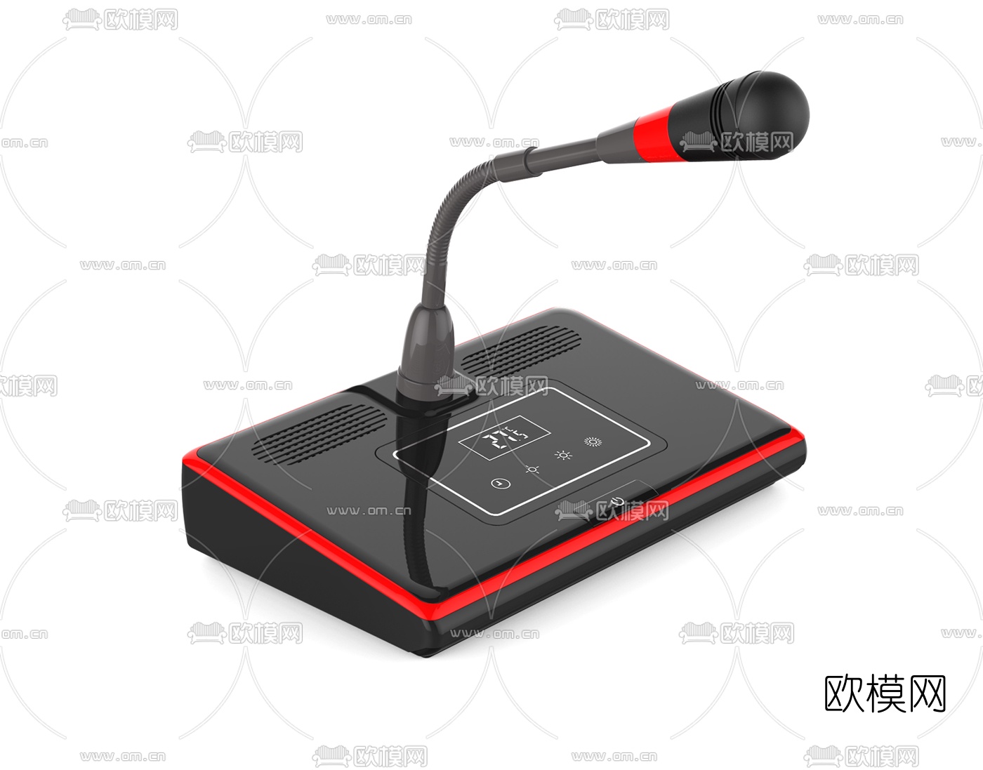 现代话筒麦克风3d模型下载