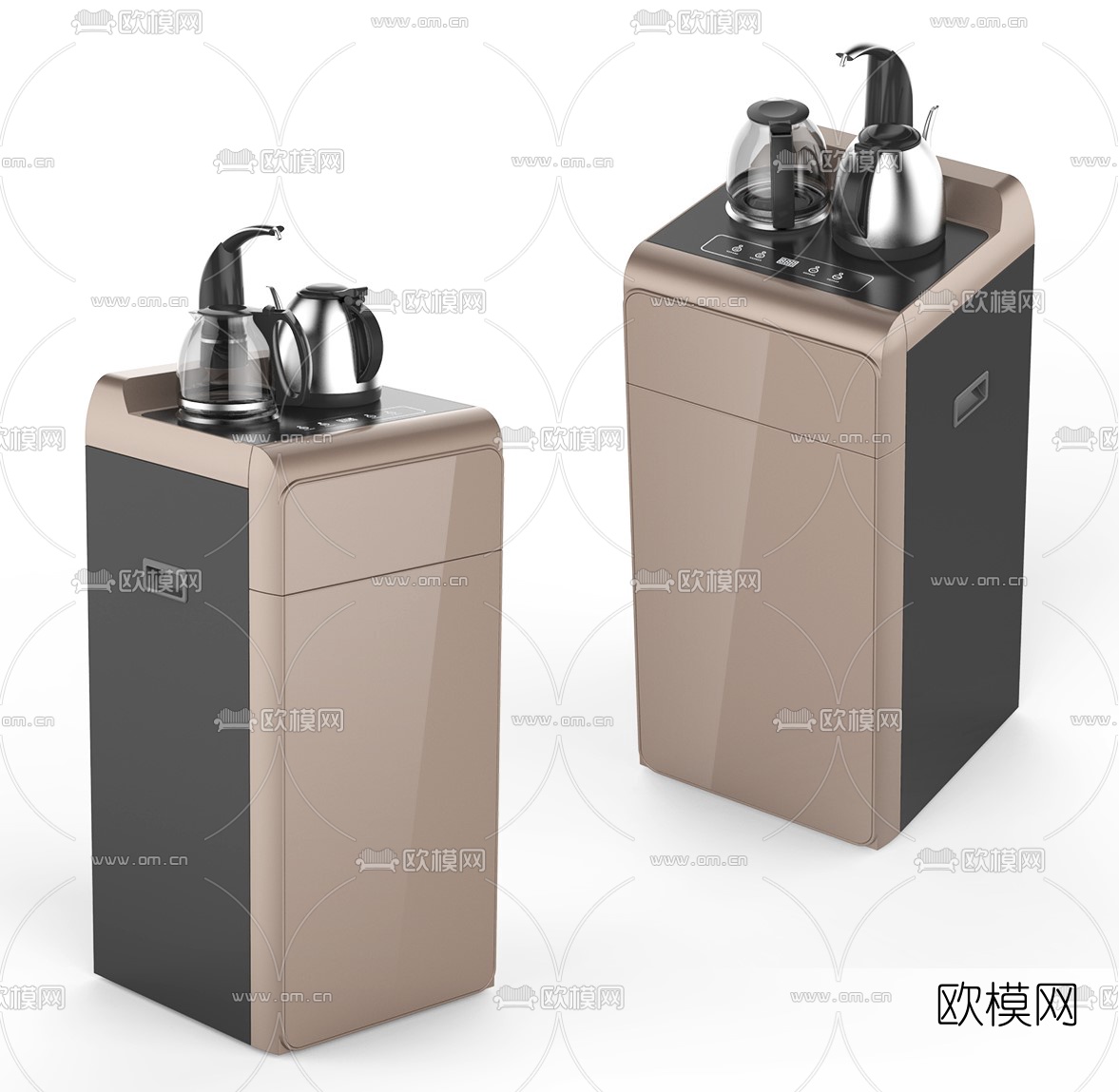 现代茶吧机3d模型