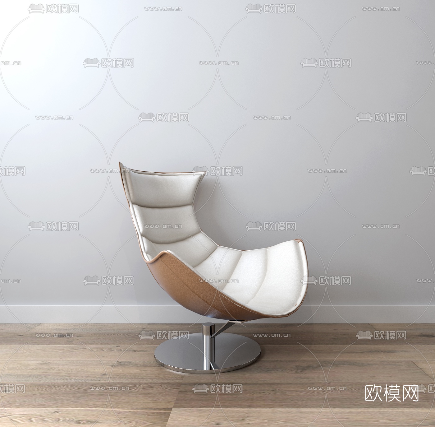 现代休闲单椅免费3d模型