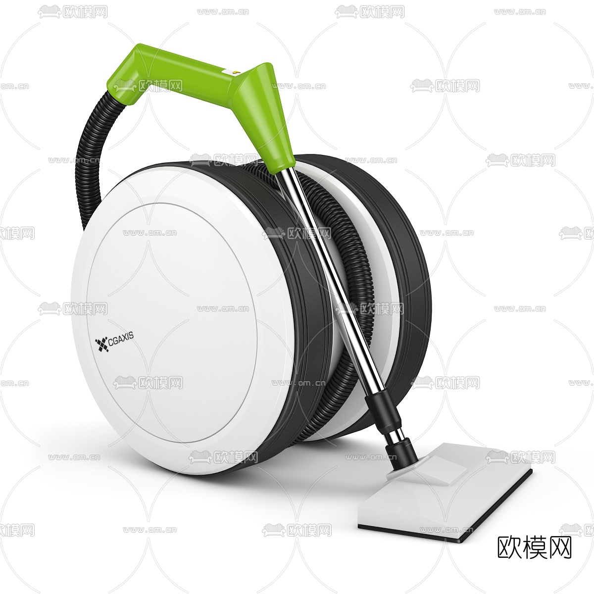 现代智能清洁机器人3d模型