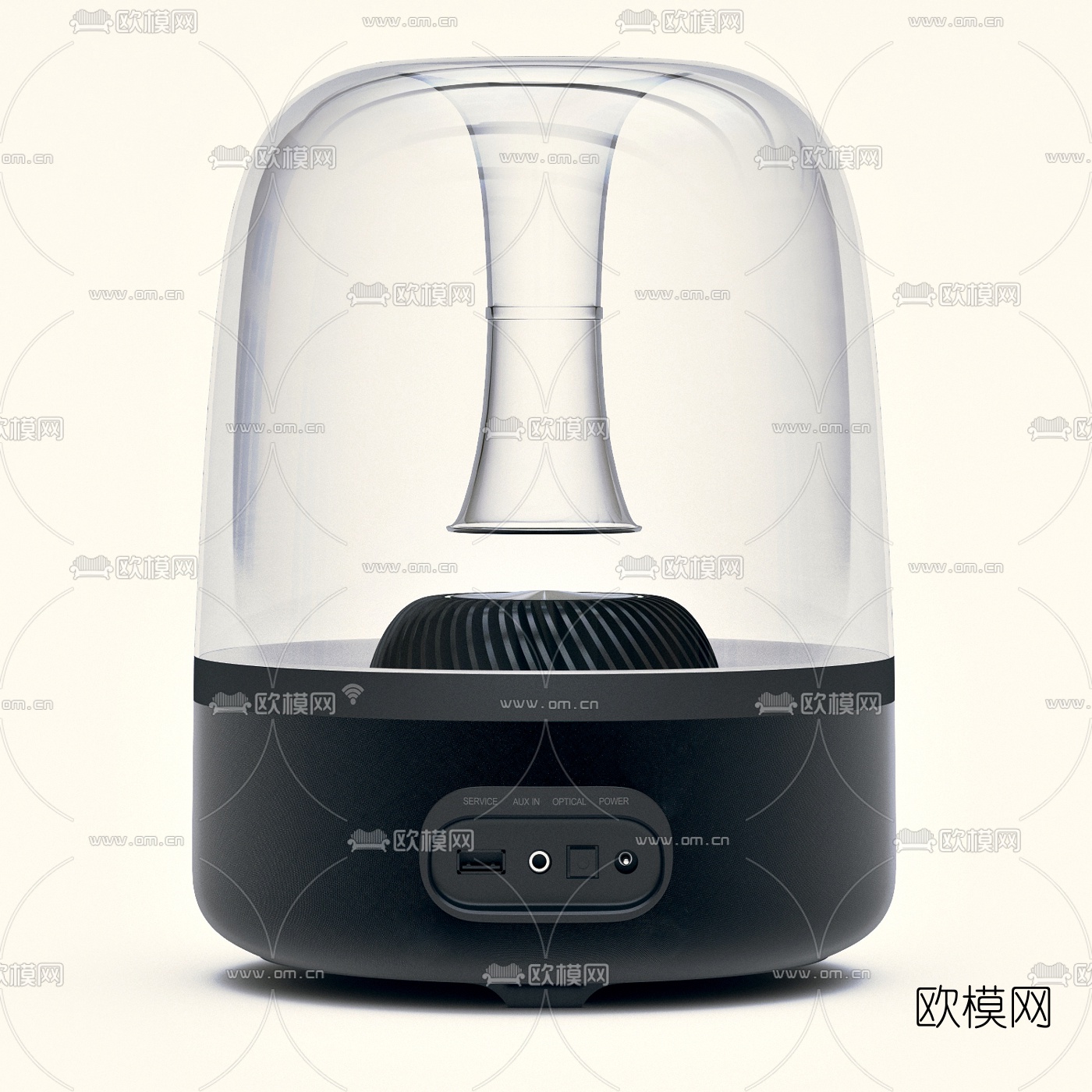 现代蓝牙音响3d模型