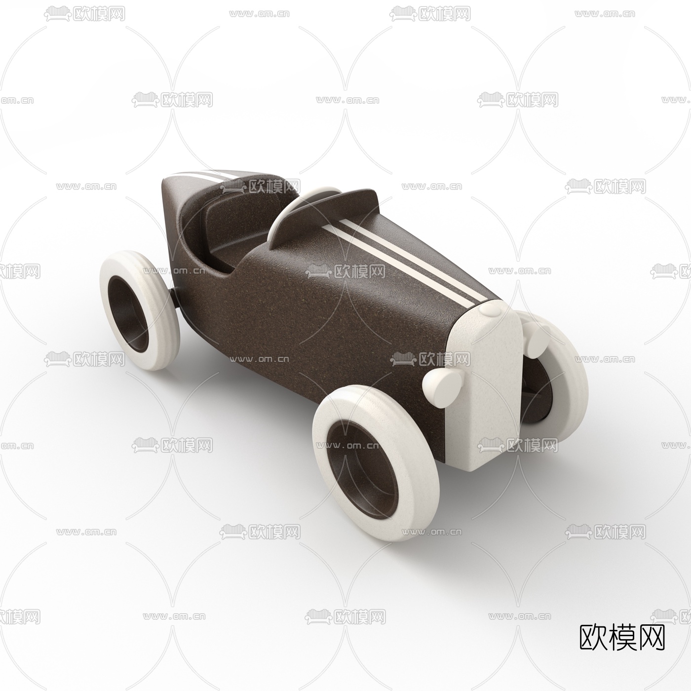现代儿童玩具车3d模型