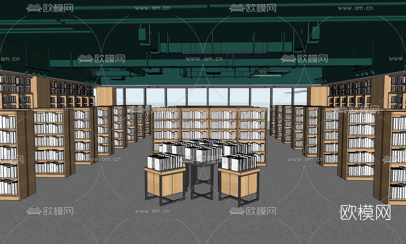 现代新华书店su模型