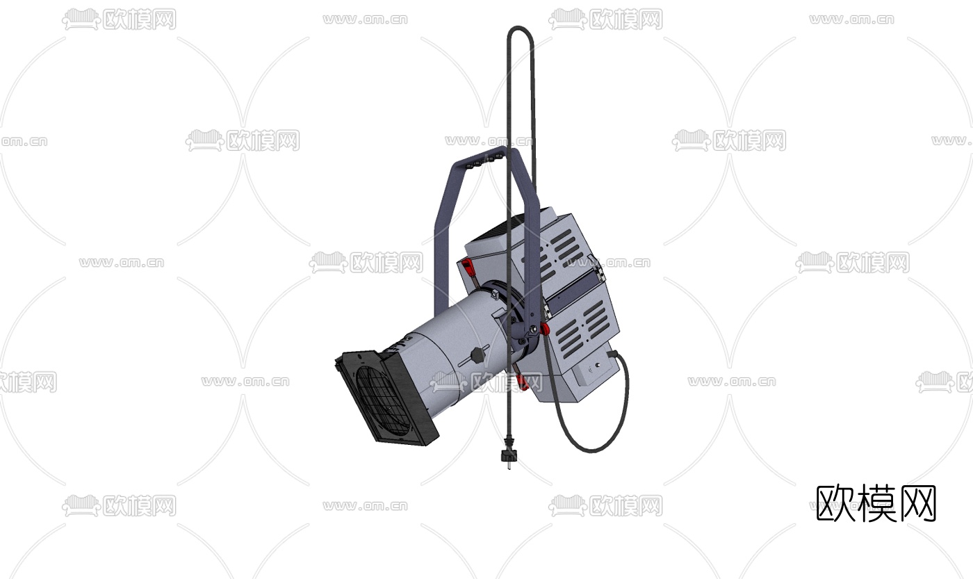 现代舞台灯免费su模型下载