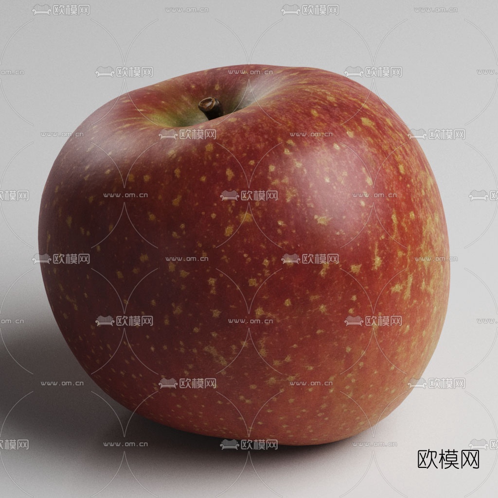 现代苹果3d模型下载（渲染图4）