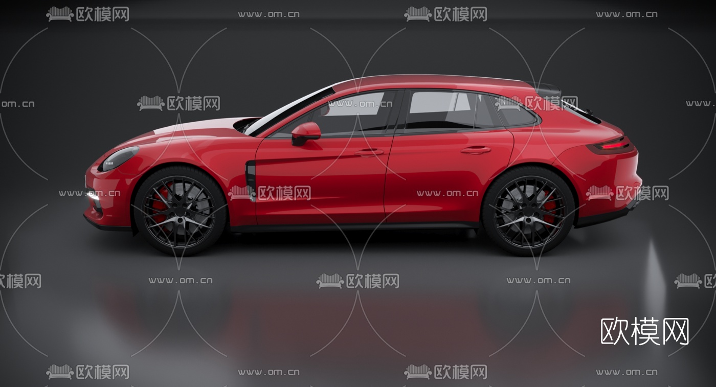 现代保时捷panamera3d模型