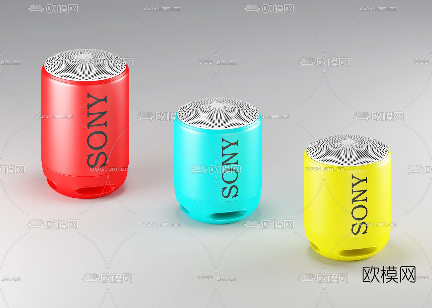 现代索尼音响3d模型下载