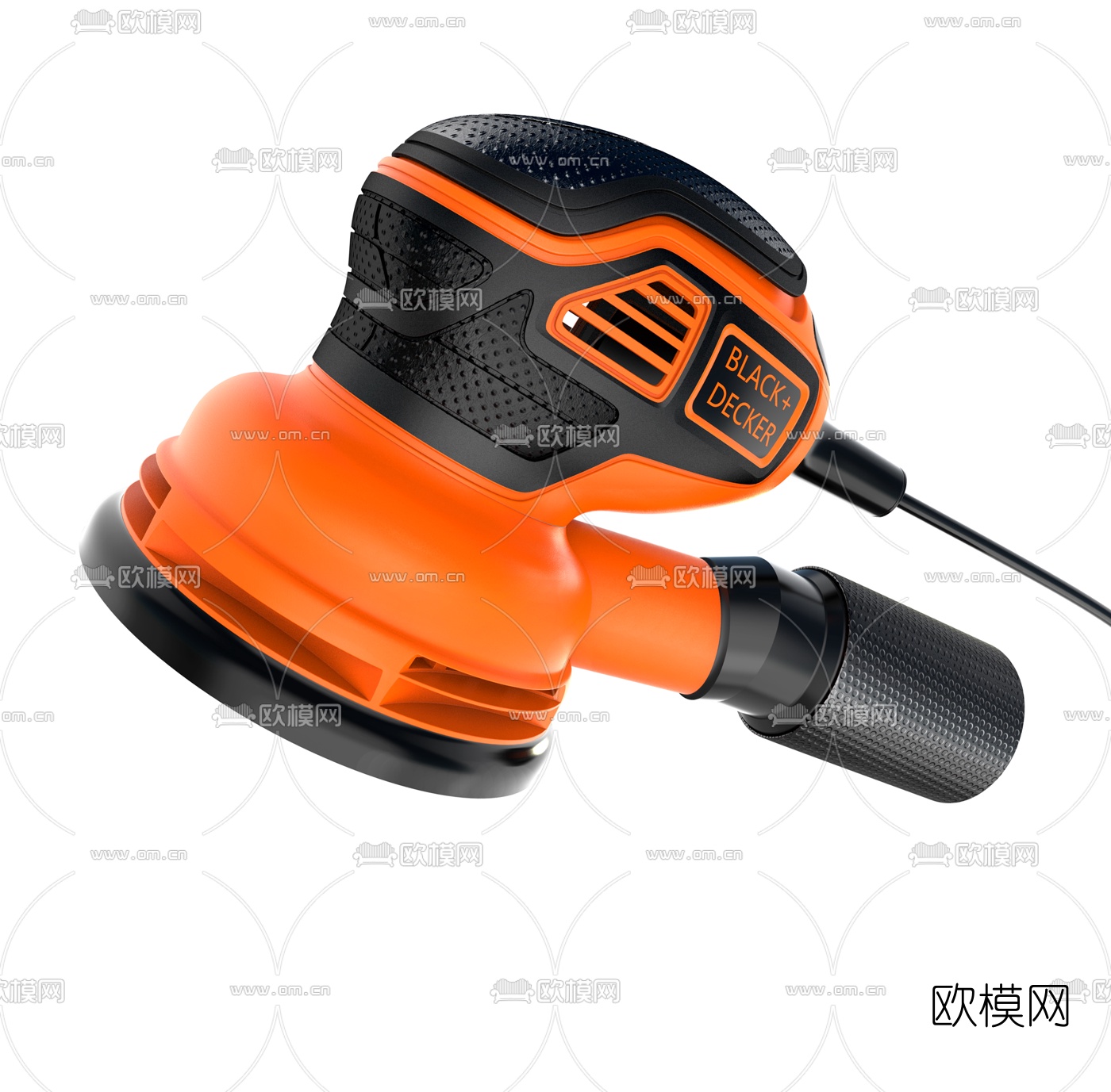 现代打磨机3d模型下载