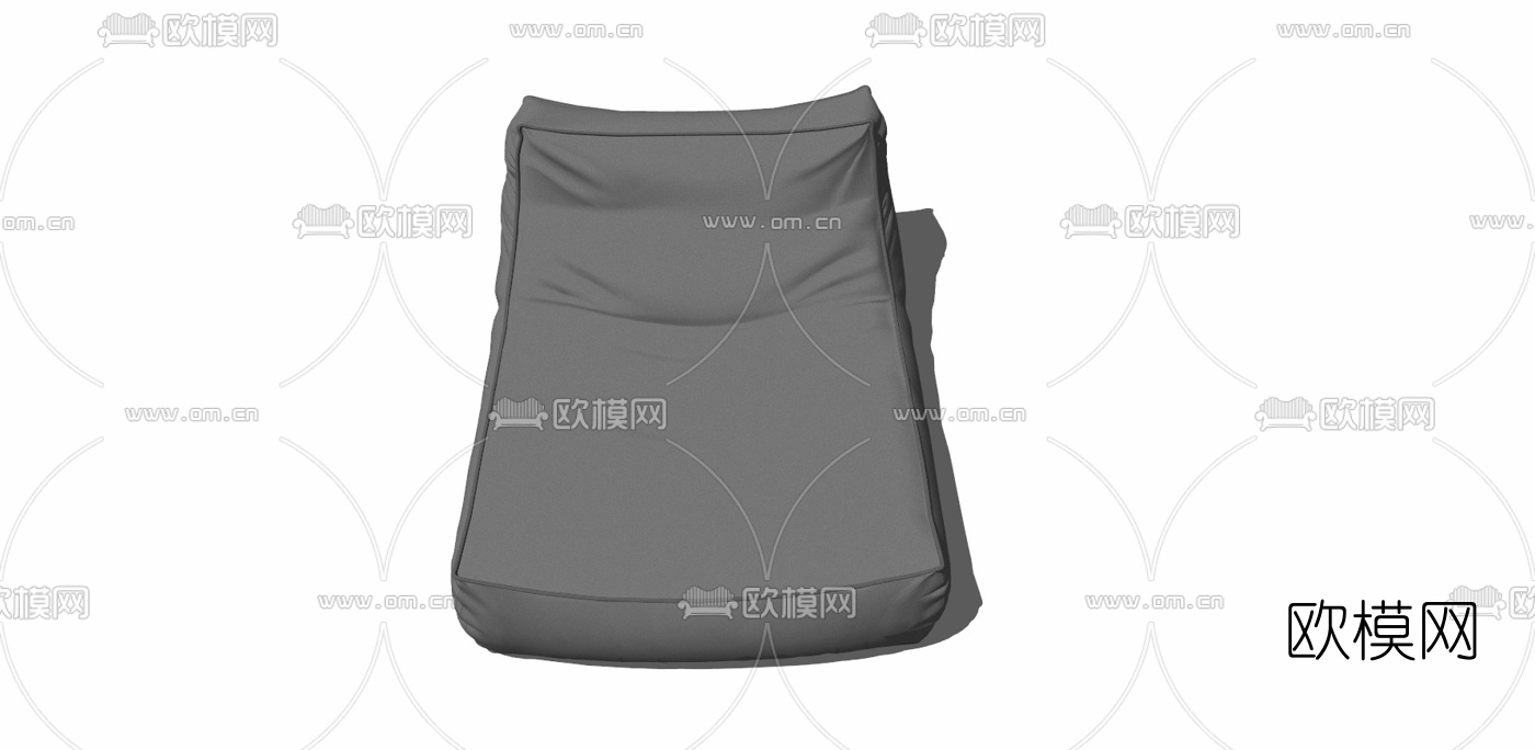 现代懒人沙发免费su模型下载