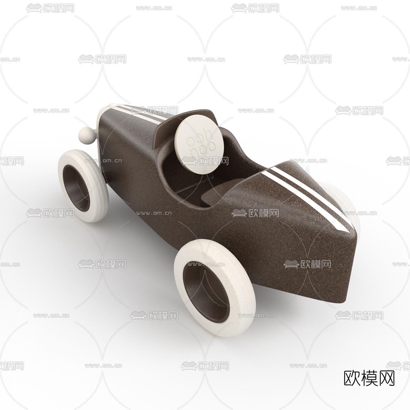 现代儿童玩具车3d模型