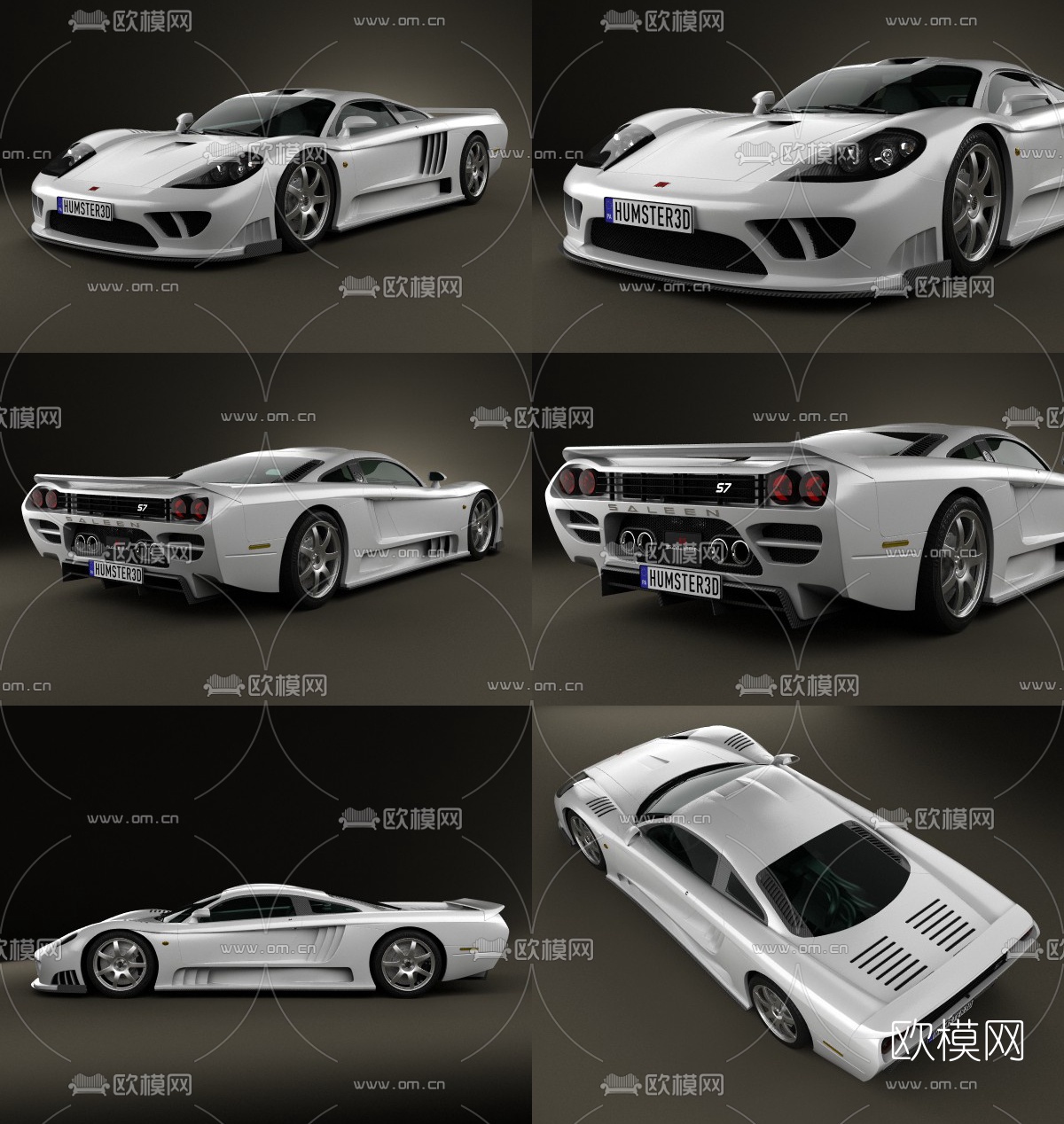 现代萨林saleen跑车3D模型下载_ID10638569_3dmax免费模型-欧模网